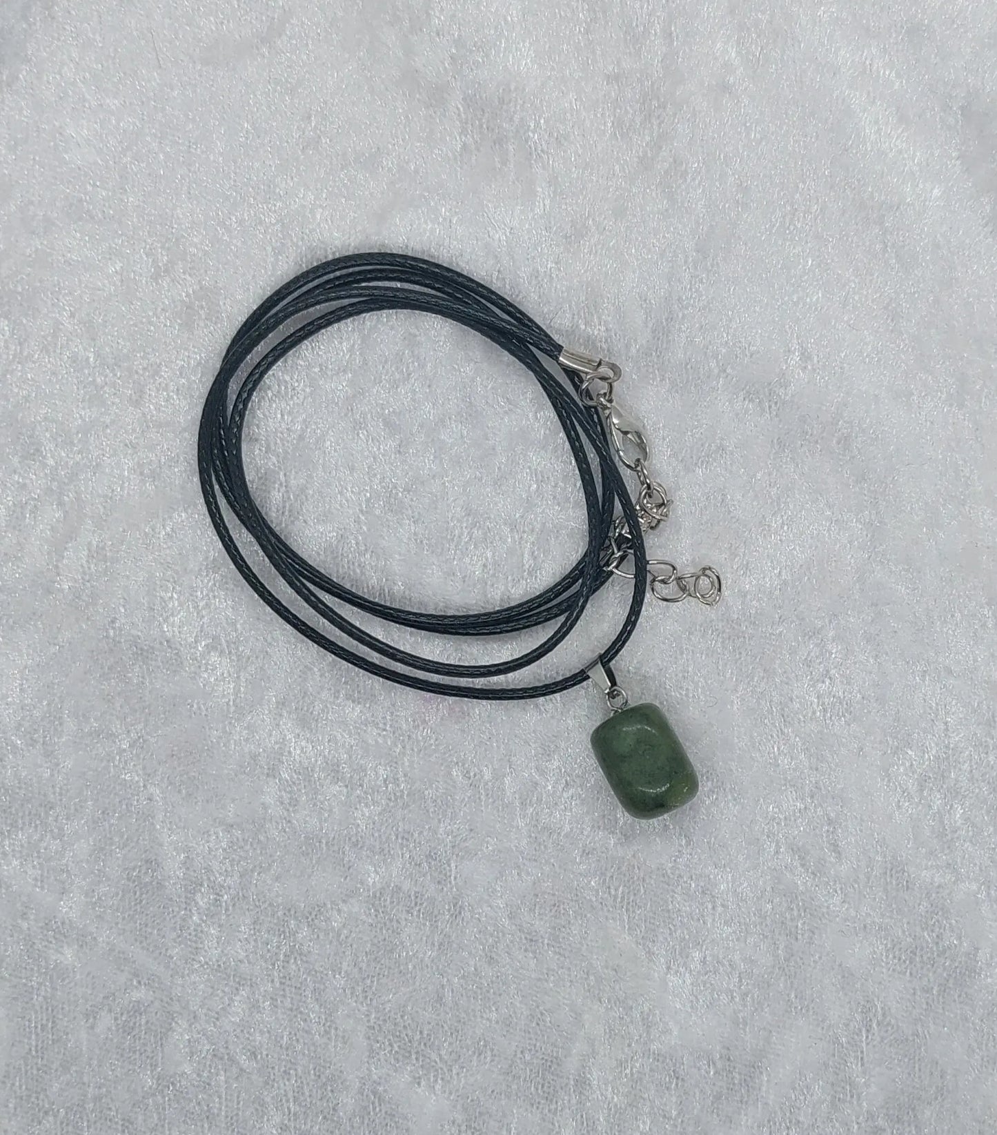 Jade Gemstone Crystal 20" Necklace - 1118Markets