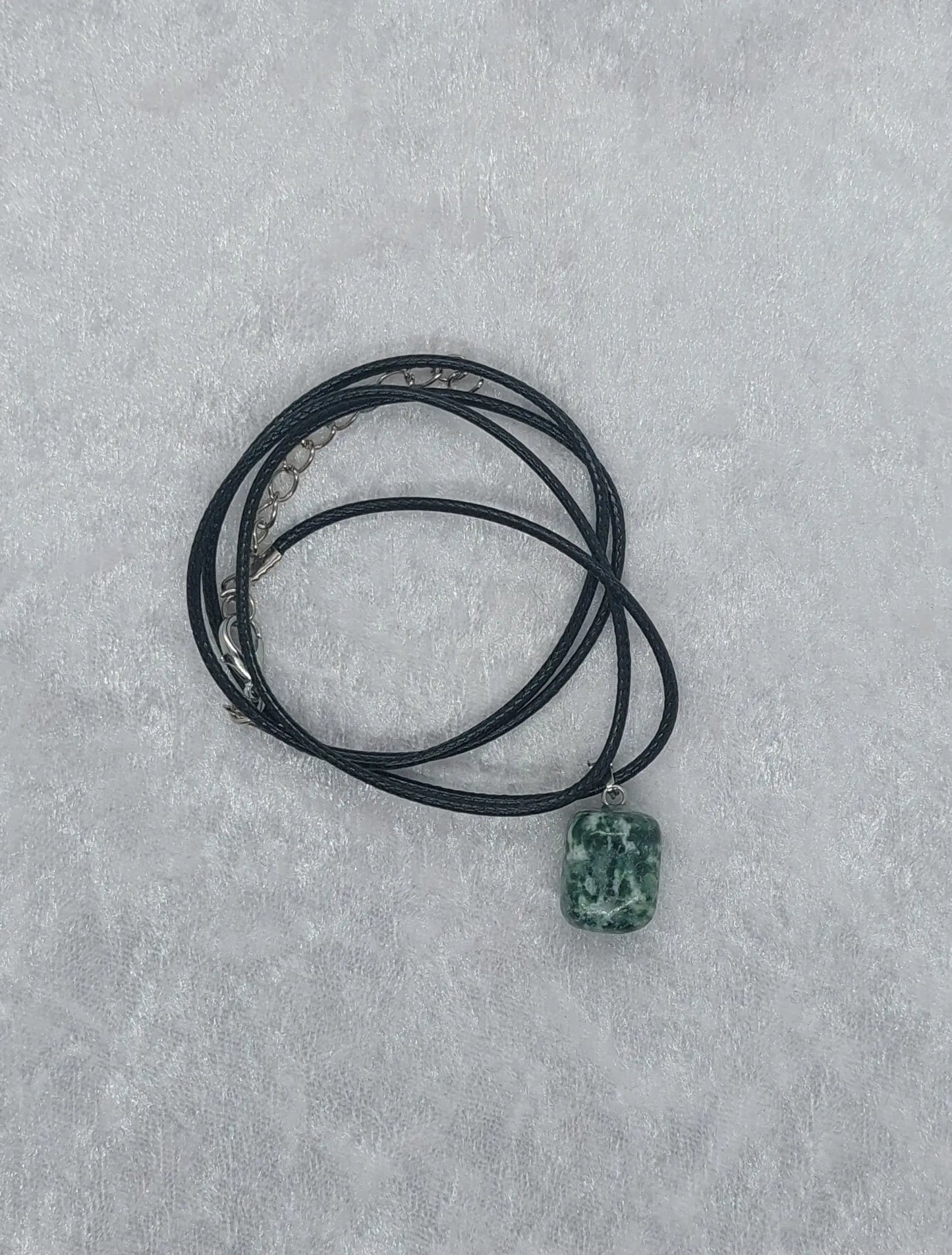 Tree Agate Gemstone Crystal 20" Necklace - 1118Markets