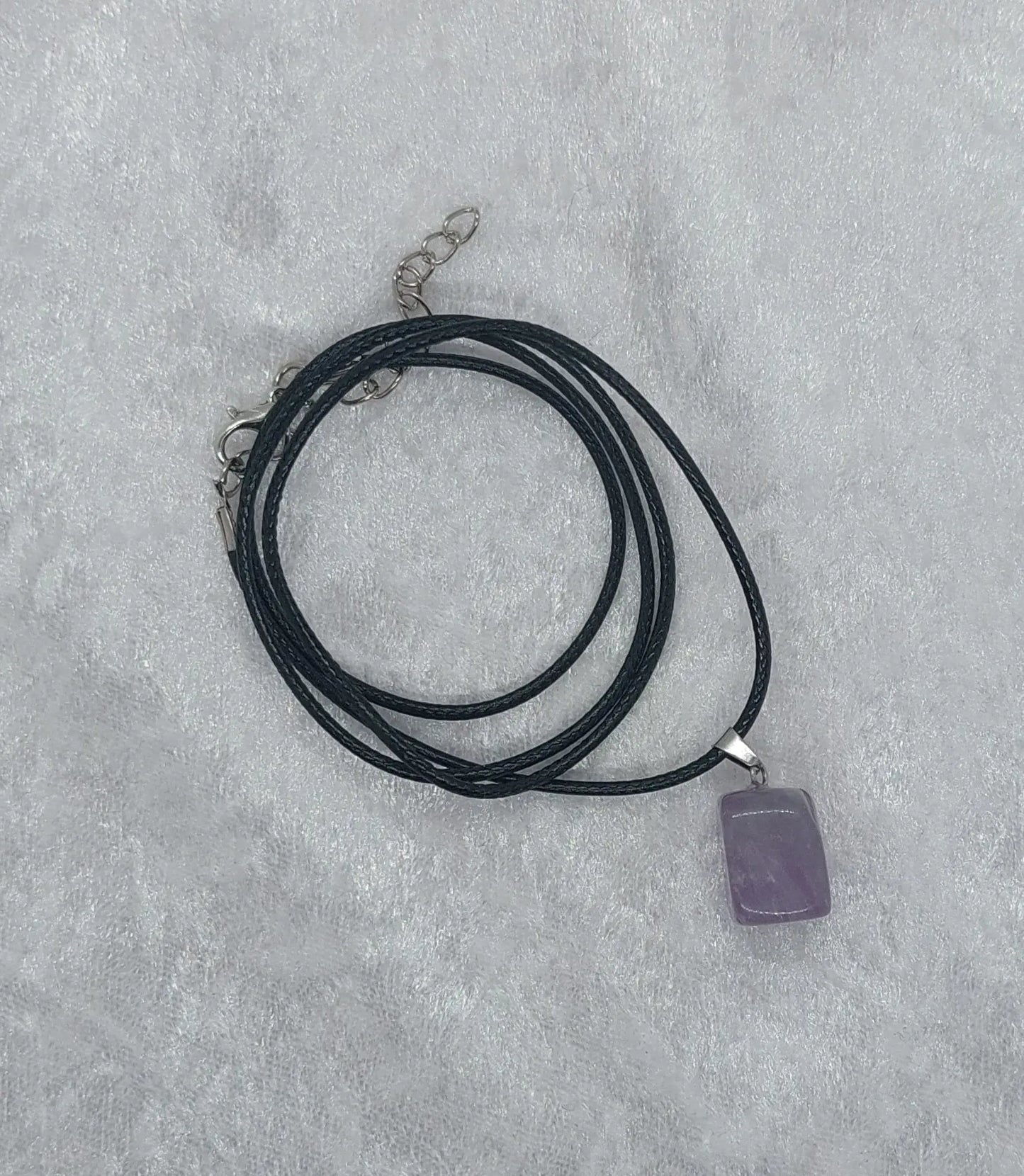 Kunzite Gemstone Crystal 20" Necklace - 1118Markets
