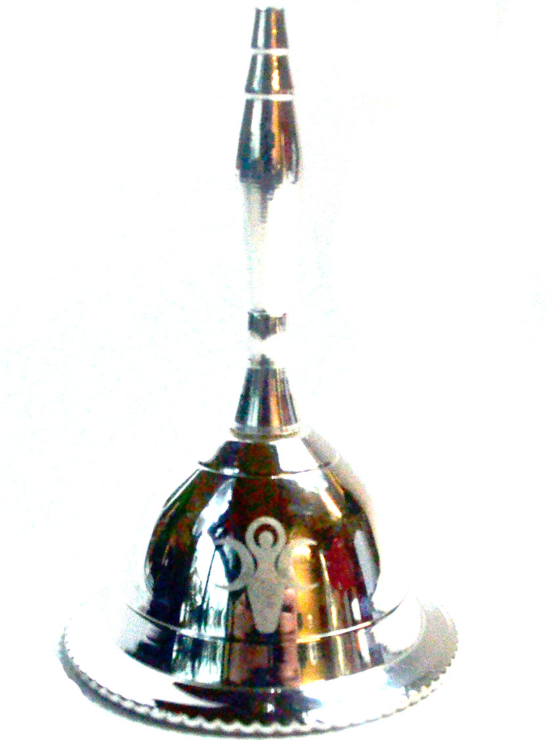 Altar Bell with Goddess Of Earth Design 2 1/2"