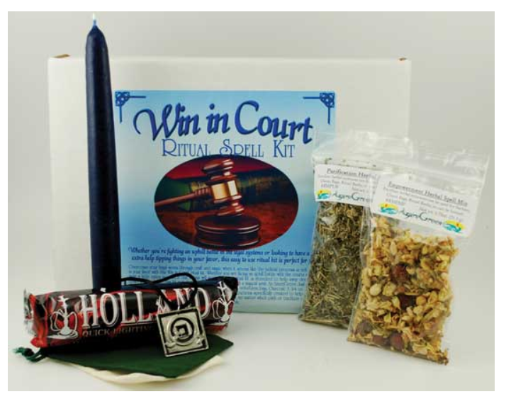 Win In Court Boxed ritual kit