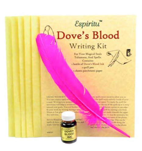 Dove's Blood writing kit