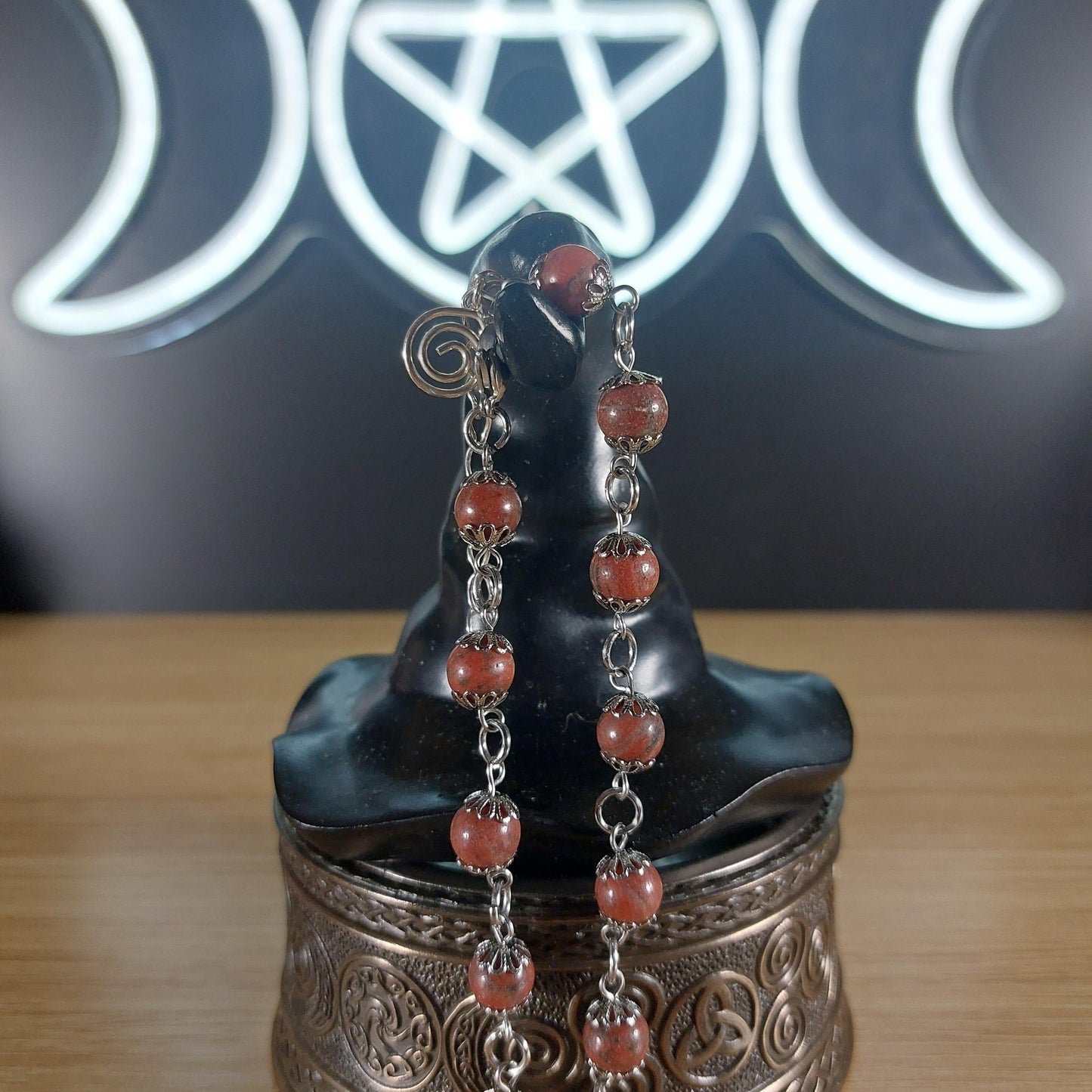 Red Jasper Crystal Bracelet 1118 MARKETS & EVENTS