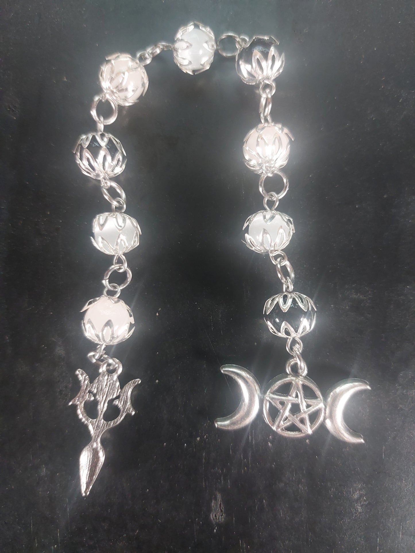 Triple Goddess2 Meditation Prayer Beads