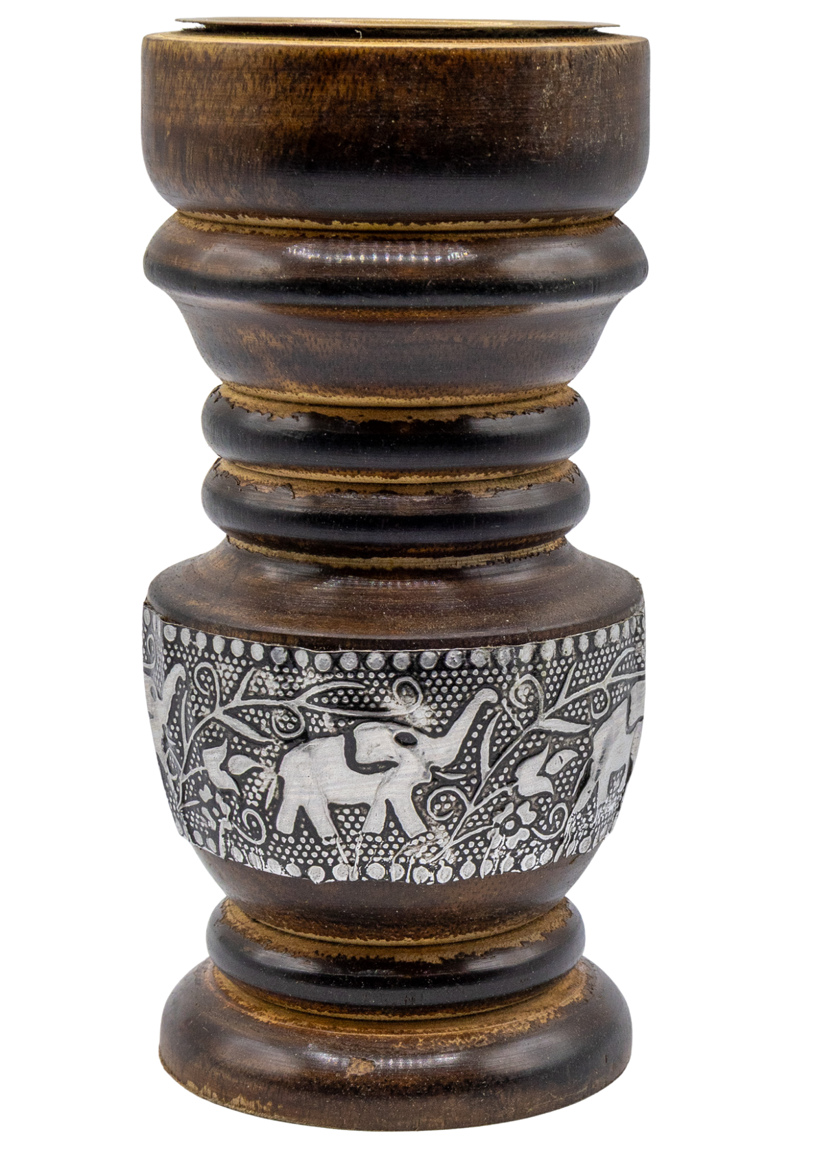 Elephant Wooden Charcoal Resin Incense Burner
