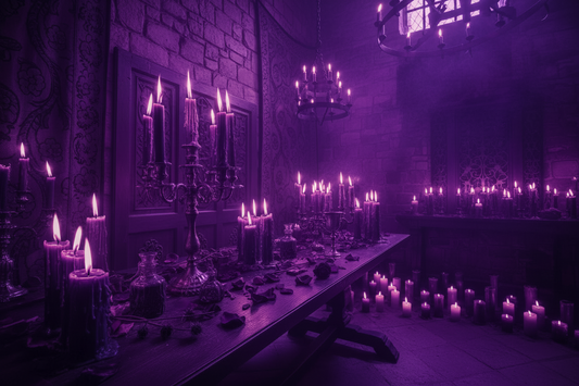 When to Burn a Purple Candle in Witchcraft