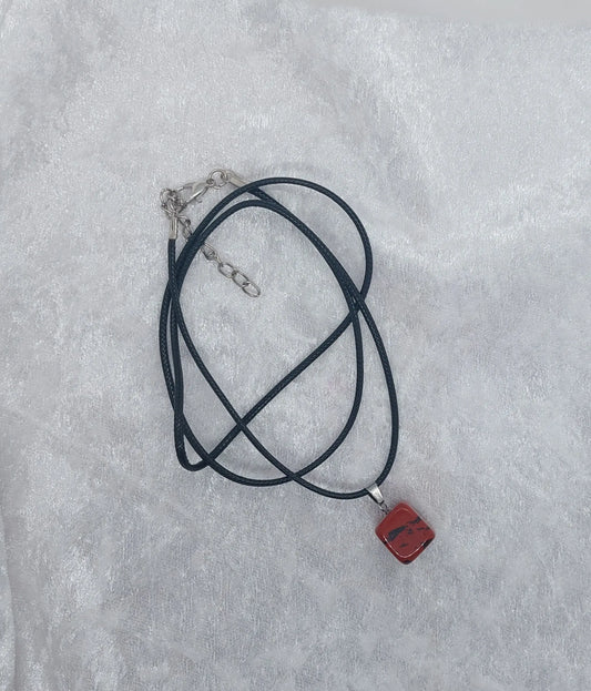 Mahogany Obsidian Gemstone Crystal 20" Necklace - 1118Markets