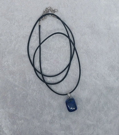 Lapis Lazuli Gemstone Crystal 20" Necklace - 1118Markets