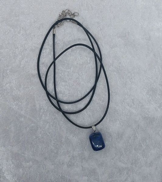 Lapis Lazuli Gemstone Crystal 20" Necklace - 1118Markets