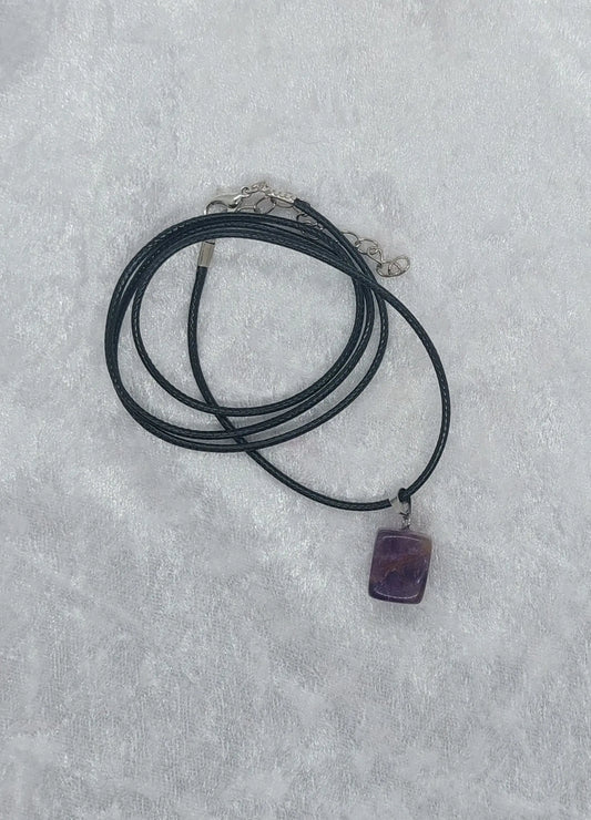 Fluorite Gemstone Crystal 20" Necklace - 1118Markets