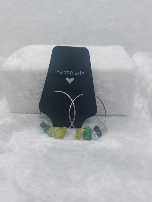 Glass chipped hoops 1118 MARKETS & EVENTS