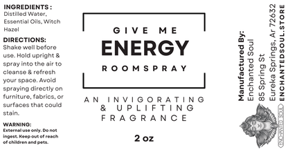 Give Me Energy Room Spray