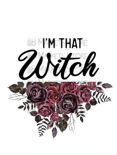 I'm That Witch BLK