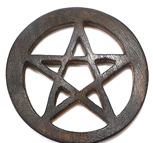 Pentagram altar tile 4"