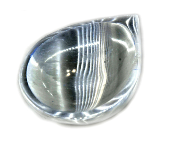 4" Selenite Drop bowl