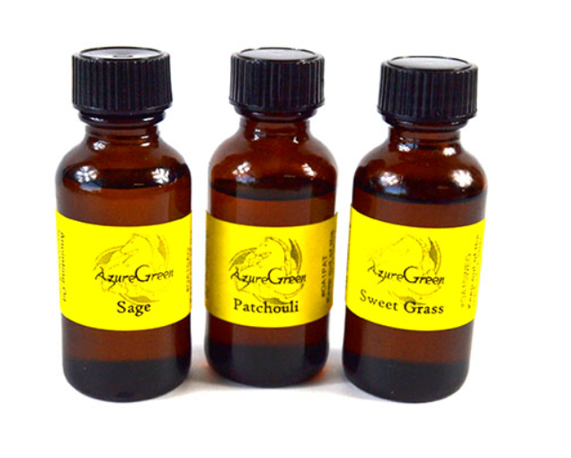 1oz Amber oil azuregreen