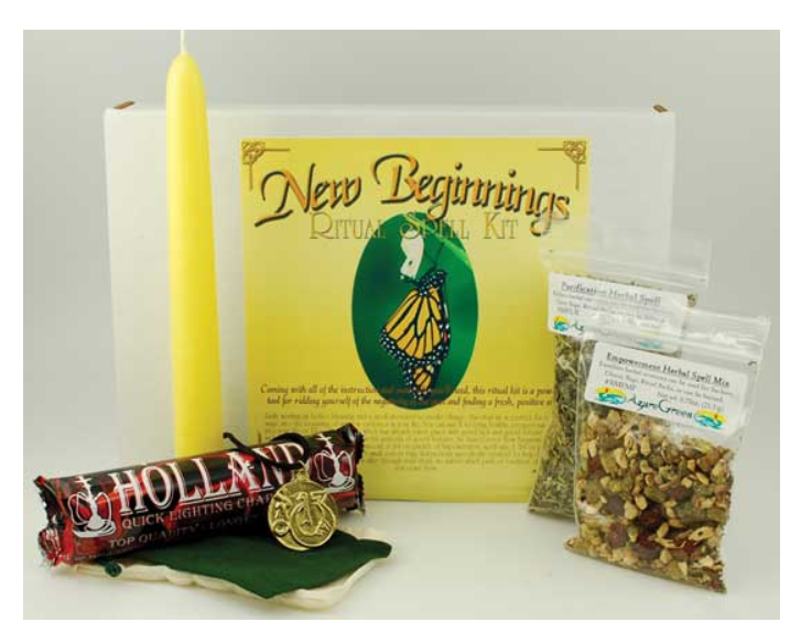 New Beginnings Boxed Ritual Kit