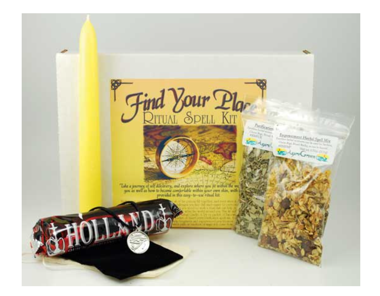Find Your Place Boxed ritual kit
