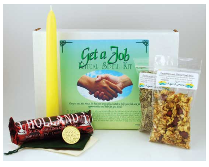 Get A Job Boxed ritual kit