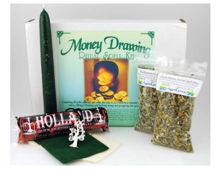 Money Drawing Boxed ritual kit