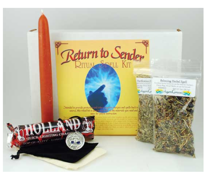 Return To Sender Boxed ritual kit