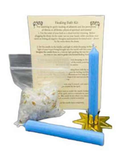 Healing bath kit