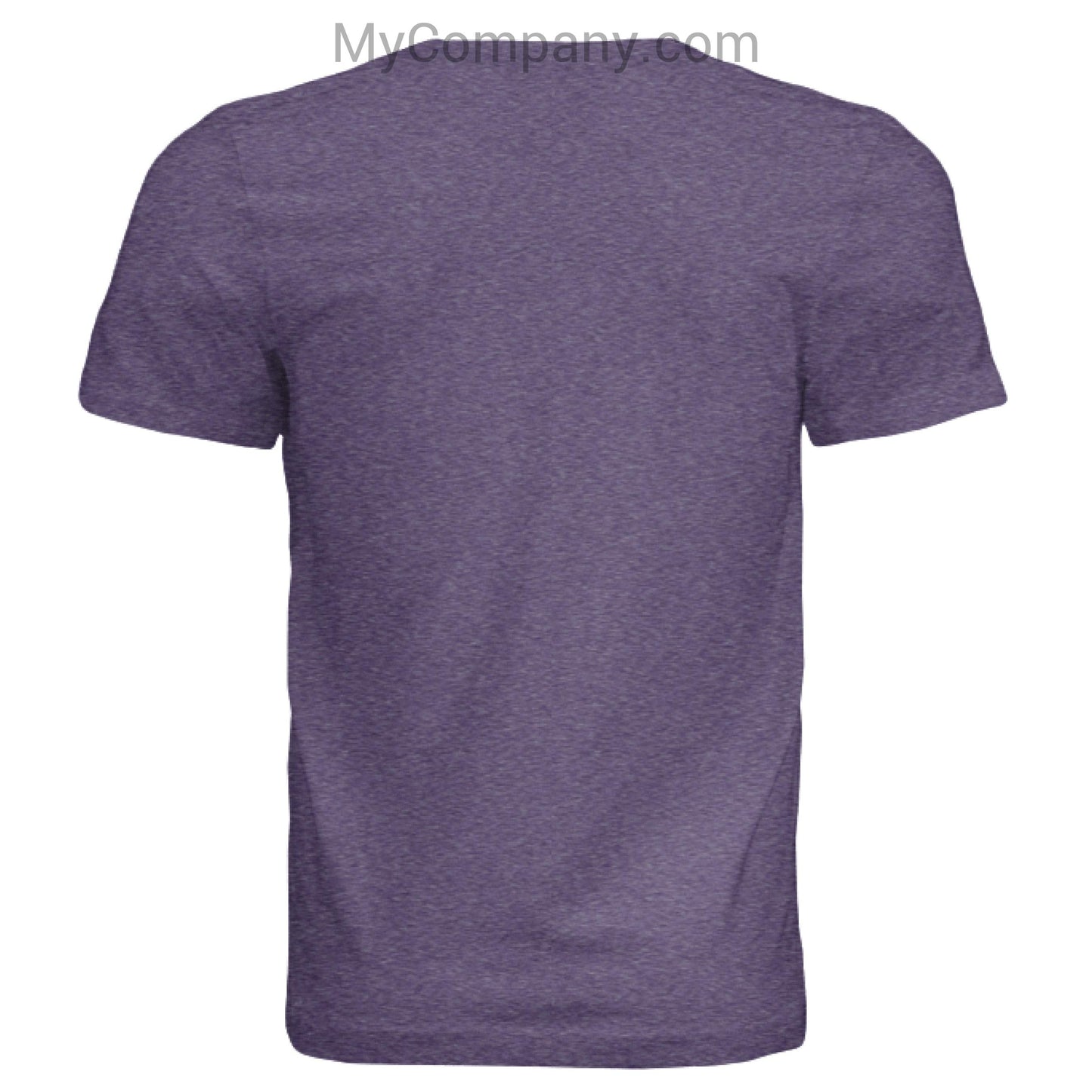 Solid Team Purple Triblend - BACK