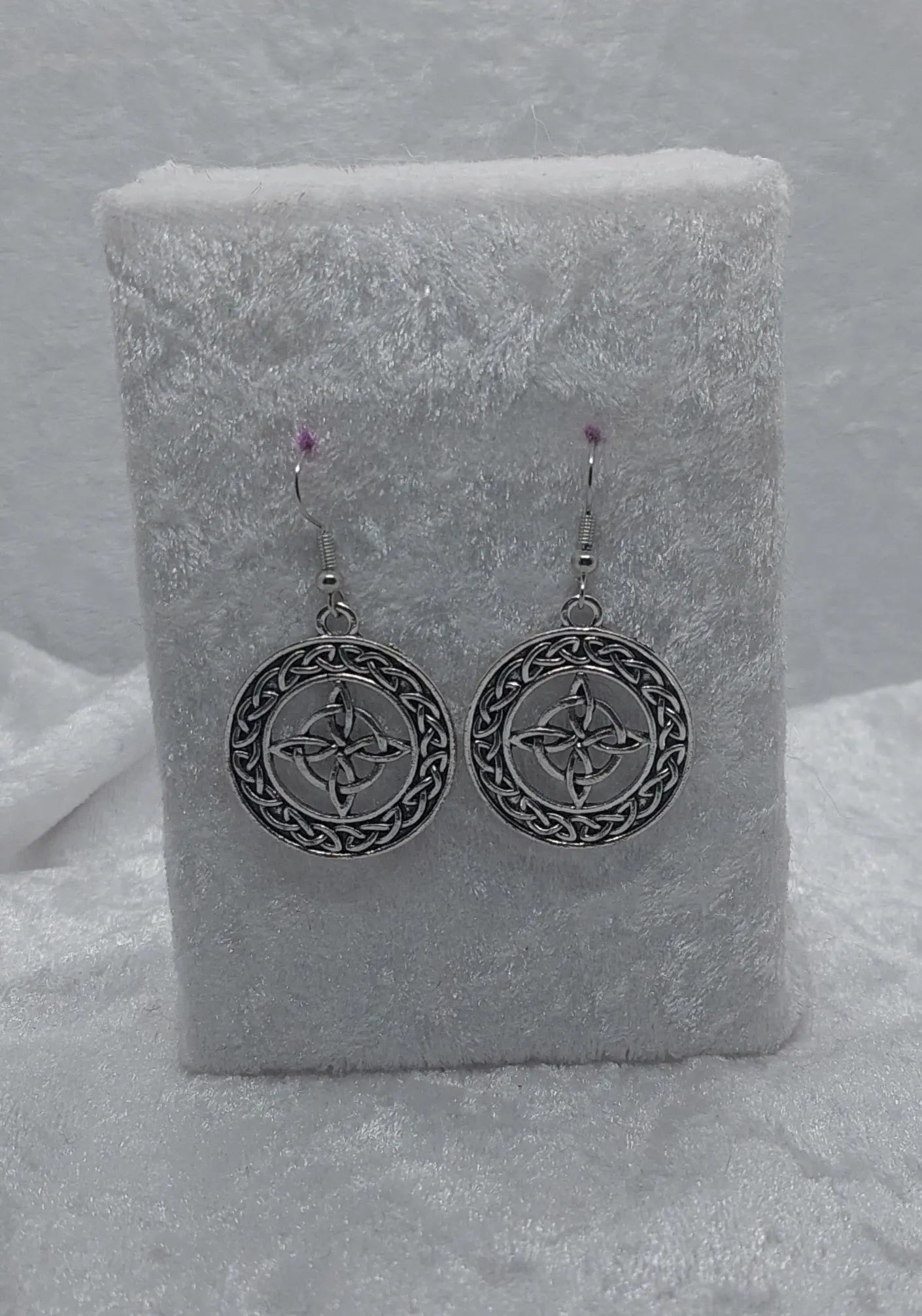 Witches Knot Silver Earrings - 1118Markets