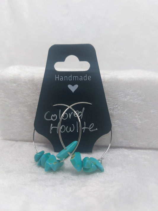 Blue colored Howlite 1118Markets