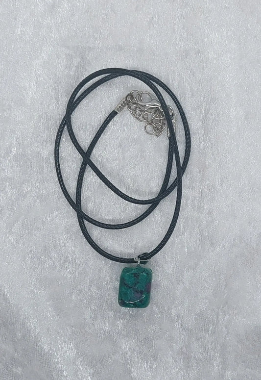 Ruby Zoisite Gemstone Crystal 18" Necklace - 1118Markets