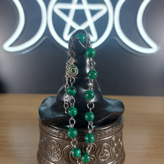 Malachite Crystal Bracelet 1118 MARKETS & EVENTS