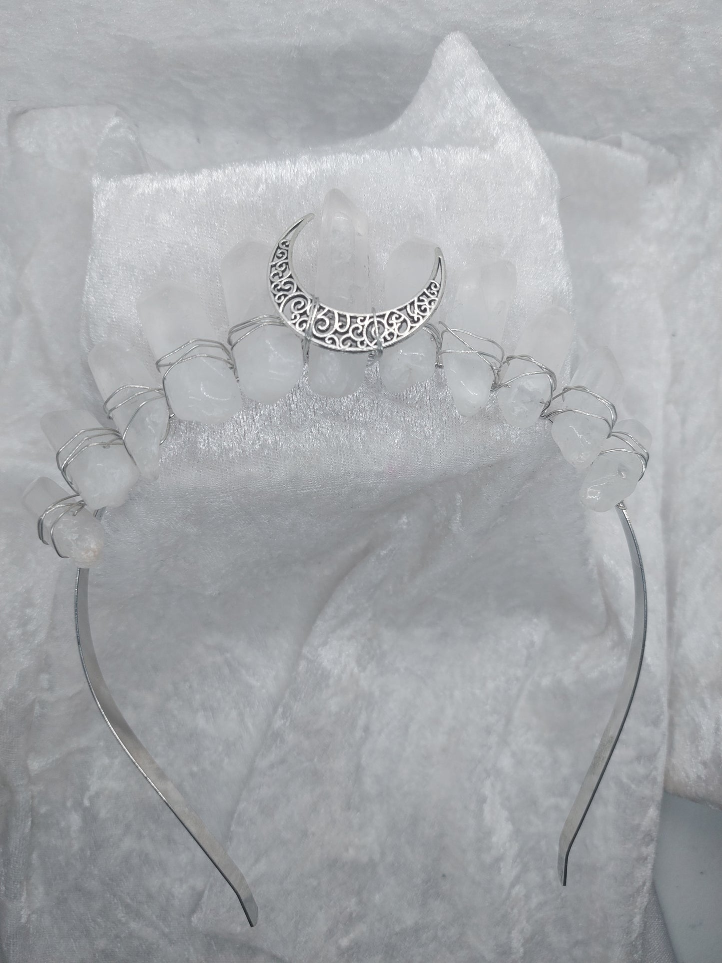 Clear Quartz crown