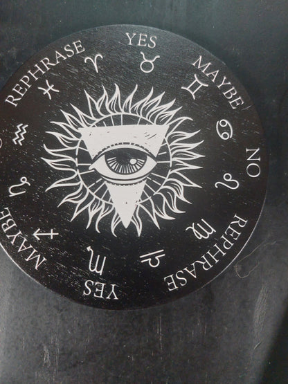 Small Eye in a Triangle Pendulum Board