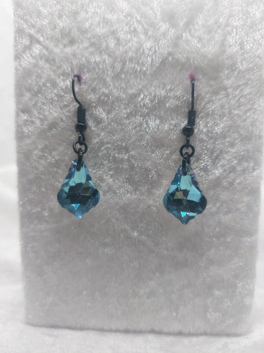 Blue Rhinestone Teardrop 1118Markets