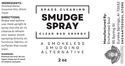 Smokeless Smudge Spray